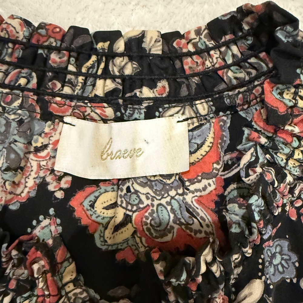 Braeve Sleeveless Floral Top Medium Lightweight Boho Casual Summer sleeveless - Picture 13 of 16